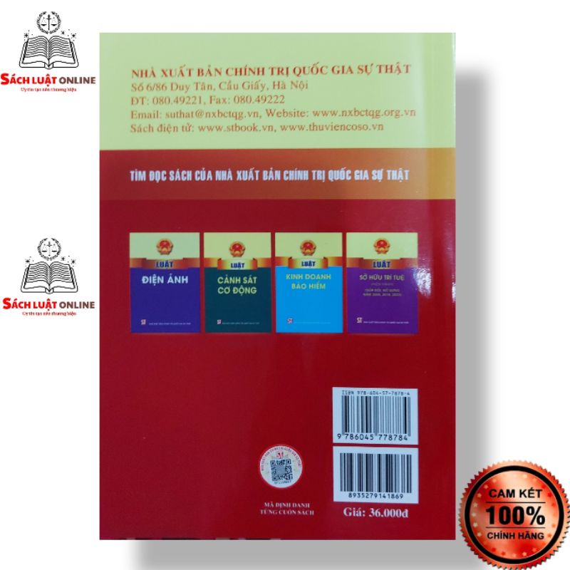 Sách LV2 - Luật thi đua khen thưởng (NXB chính trị quốc gia sự thật)