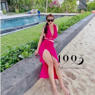 BIKINI UMI BIKINI 2 MẢNH SET 3 MÓN HỒNG TRẮNG BIKINI STORE