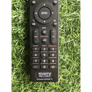 Điều khiển tivi đa năng HUAYU RM-L1130+X dùng được cho tất cả các dòng tivi hiện nay - tặng kèm pin chính hãng