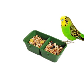 Set 3 Bát Đựng Thức Ăn / Nước Uống Bằng Nhựa Dành Cho Chim Cảnh