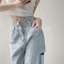 FREESHIP- QUẦN JEAN DEMIN 2 CẠP DÁNG SUÔNG CÁ TÍNH