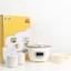 NỒI BEAR 3 THỐ NẤU CHÁO, NINH, HẦM, HẤP CÁCH THỦY BEAR 1.6 LÍT