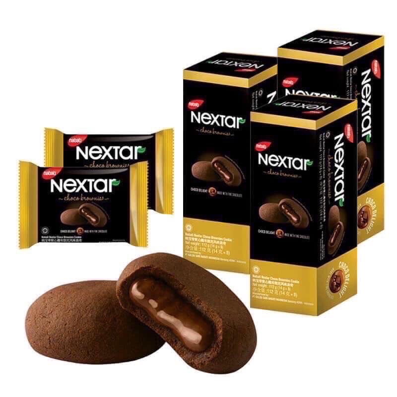 Bánh Nexta nabati socola,Bánh socola nextar nabati hộp 112g
