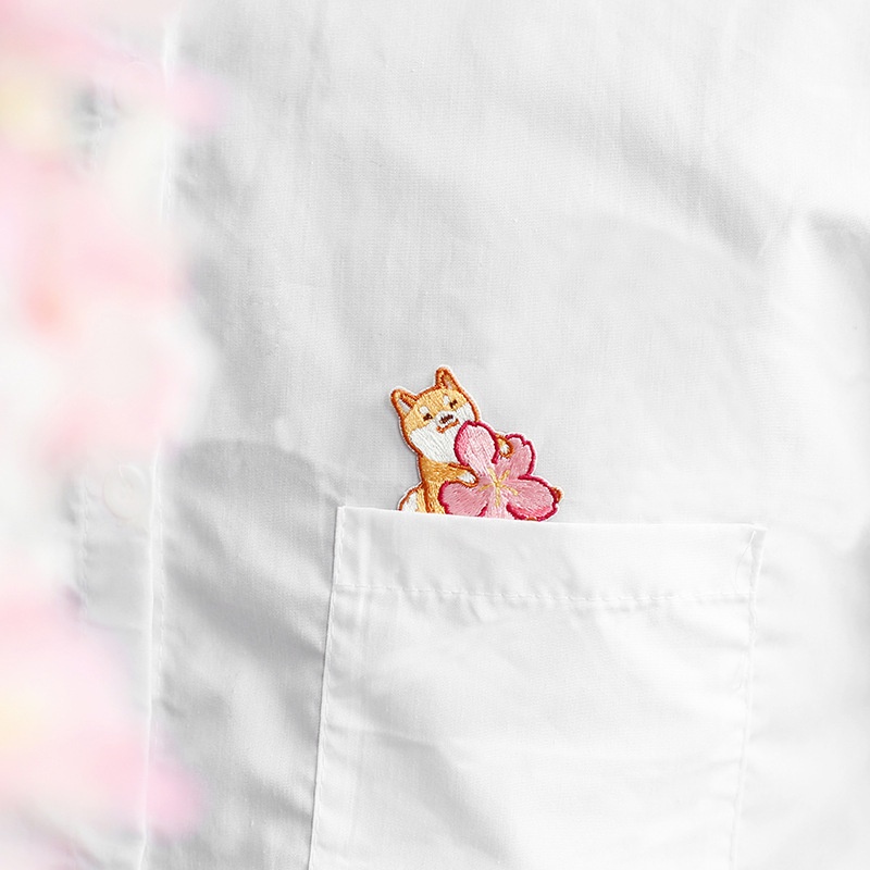 Miếng vá quần áo sticker vải ủi patch ủi dán trang trí điện thoại bình nước, che chỗ ố bẩn trên quần áo HD229-K51
