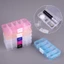 Clear Plastic Storage Box 10 Compartment with Sealing Lid Container for Case