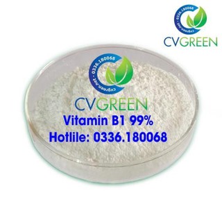 Vitamin B1 99% (thiamine, thuốc chống viêm, chất điều hòa sinh trưởng) gói 50g