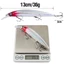 Mồi Câu Cá 3D 13cm / 36g 6 Màu