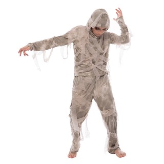 Halloween Con Xác ướp Nhập Vai Trang Phục Trẻ Em Người Lớn Xác ướp Zombie Trang Phục Hóa Trang Trình Diễn Sân Khấu Ngôi Nhà Ma Ám Trang Trí Trò Chơi Trang Phục