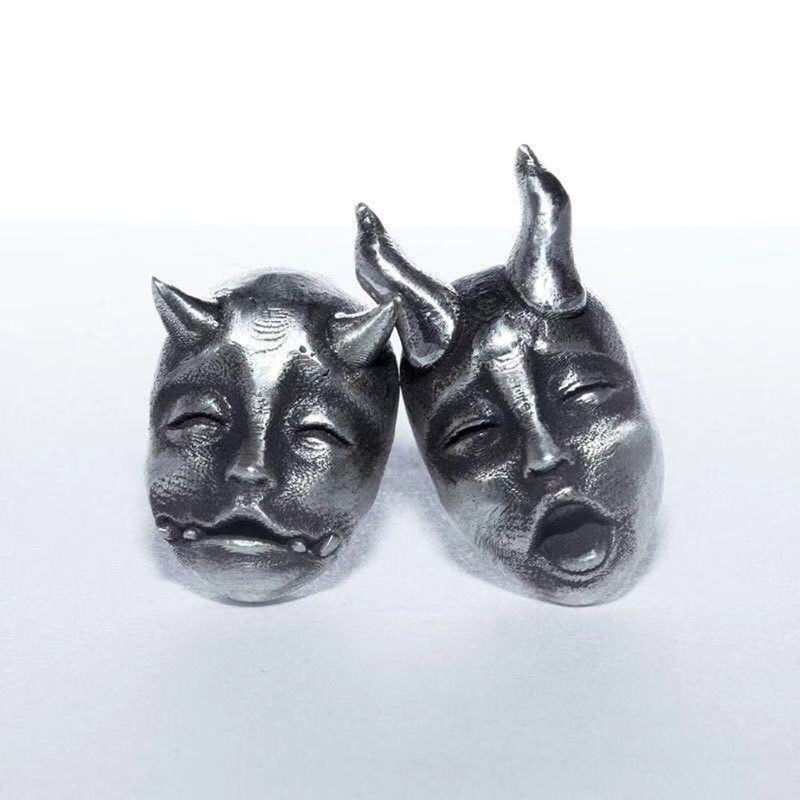 Khuyên Tai Hình Đầu Lâu Ác Quỷ Phong Cách Gothic Thời Trang Cho Nam Và Nữ