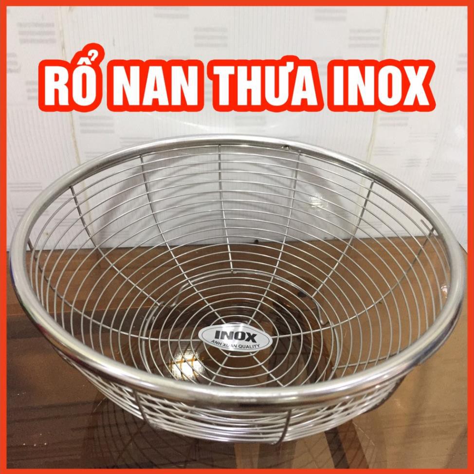 Rổ nan thưa inox size 23-26-29-33 cm | Shopee Việt Nam