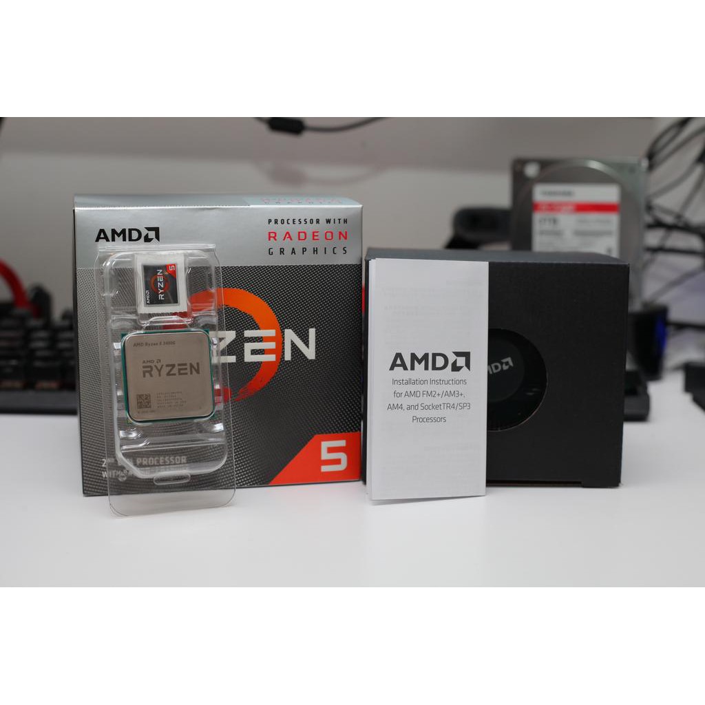 CPU AMD RYZEN 5 3400G BOX CHÍNH HÃNG | Shopee Việt Nam