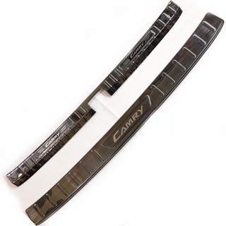 Chống trầy cốp trong, ngoài xe Toyota Camry 2019 - 2022, 2023, 2024, 2025 - Chất liệu TITAN, INOX, CARBON cao cấp