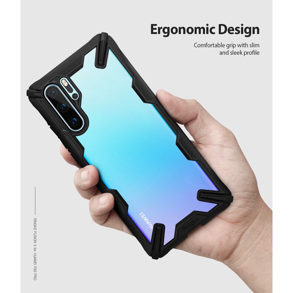 Ốp lưng Huawei P30 Pro Ringke Fusion X (Ringke Fusion X P30 Pro