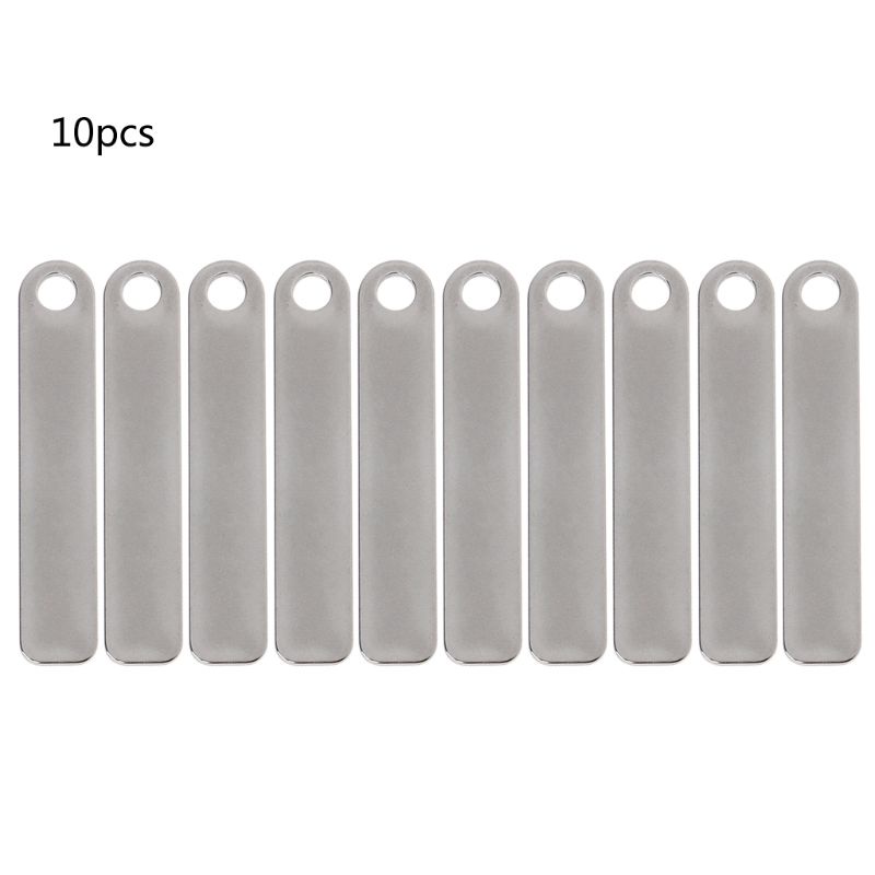 Set 10 Móc Chìa Khóa Khắc Số Điện Thoại Chống Mất Dành Cho Nữ