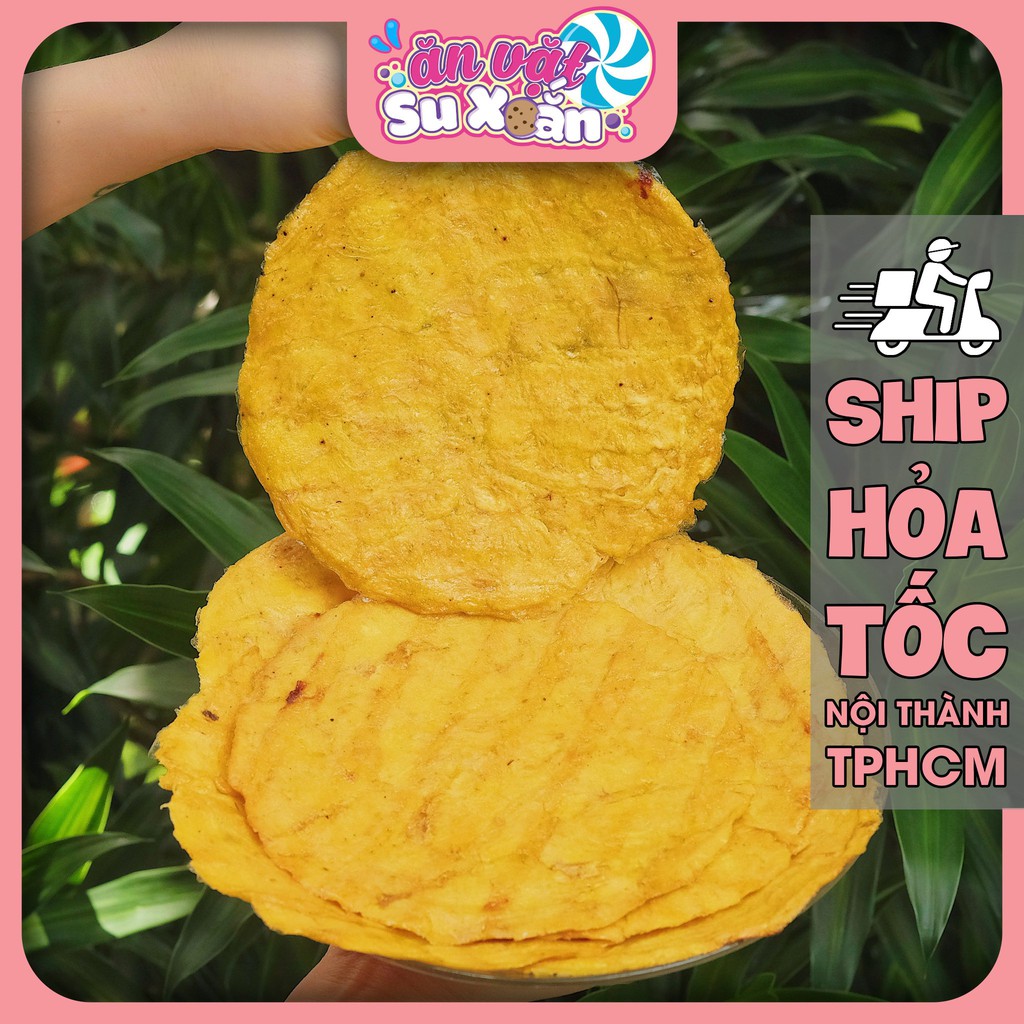 Chuối sứ ép miếng dẻo Ăn Vặt Su Xoắn