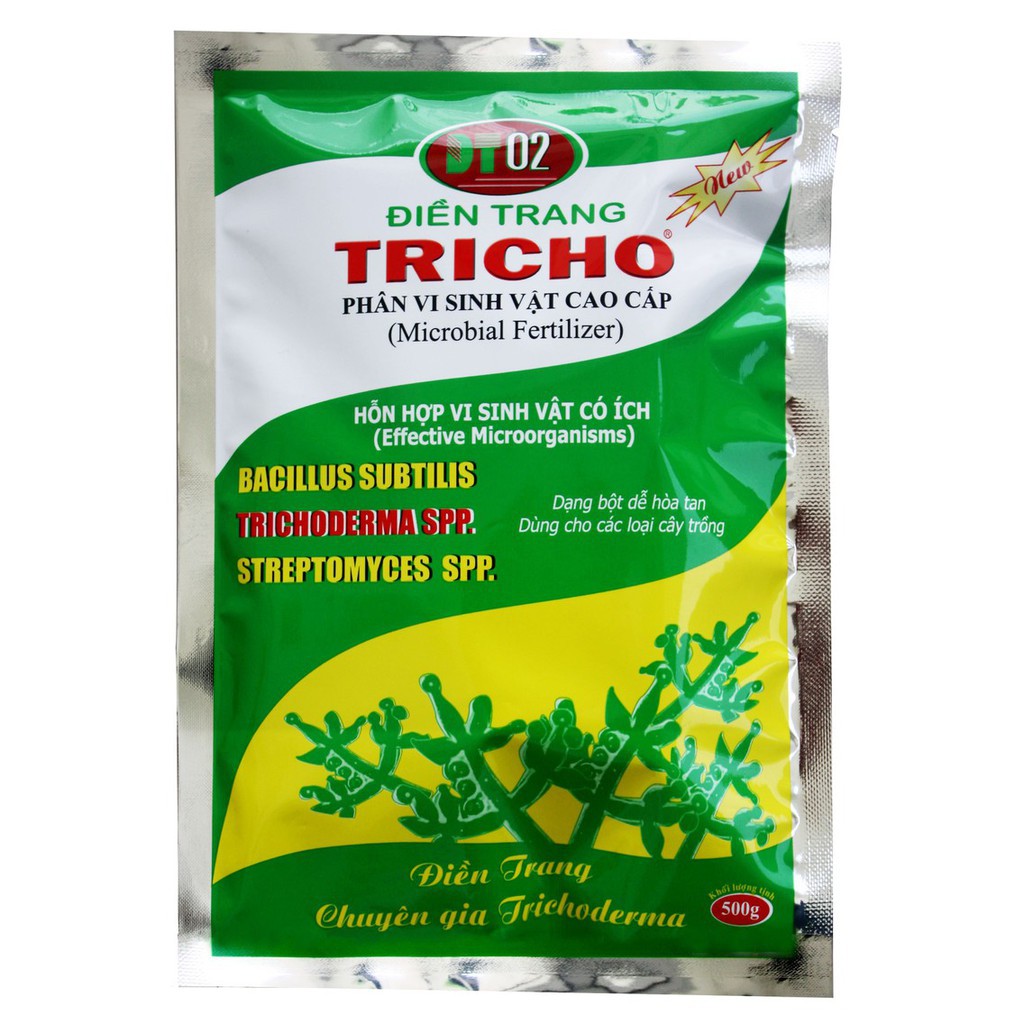 TRICHO gói 500gr - Phân bón vi sinh vật cao cấp0774 | Shopee Việt Nam