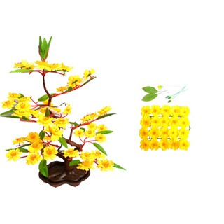 [GIÁ SẬP SÀN]  COMBO 2 Bịch Bông Mai Vàng , Hồng Trang Trí Tết - [Bán Lẻ Giá Sỉ] Hoa Mai Vàng