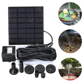Ảnh 3 – 💥Máy bơm phun nước năng lượng mặt trời 💥1.5W 7V với 6 vòi phun nước cho bể chim, ao, vườn và những nơi khác
