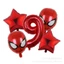 ST2 Marvel siêu anh hùng kỹ thuật số bóng bay bộ Spiderman Hulk Trang trí tiệc sinh nhật Captain America Iron Man TS2