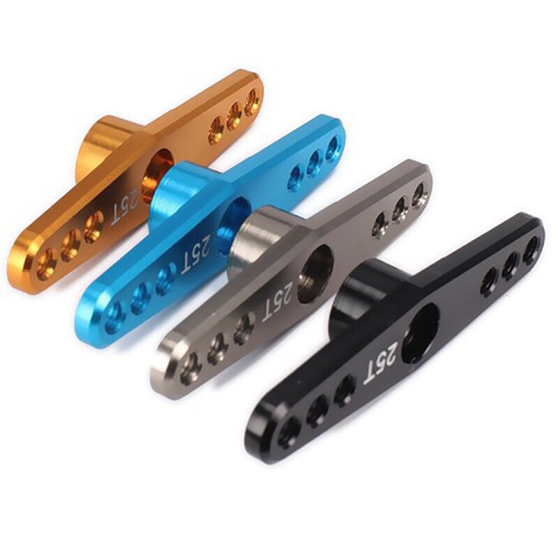 NHX RC 25T M3 CNC Aluminum Futaba / Savox Servo Horn Arms Black 25T (3