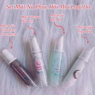Set mặt nạ cho mọi loại da Handmade Moon Ship