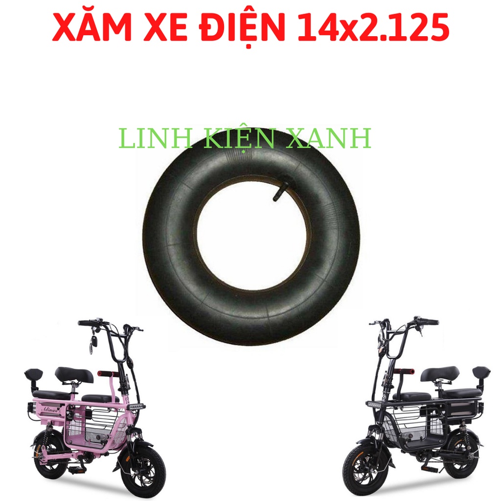 Xăm và lốp, Vỏ, ruột xe điện 14x2.125 blackCat | Shopee Việt Nam