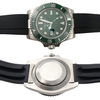 Set 2 Đầu Nối Cong Bằng Thép Không Gỉ 20mm Dành Cho Đồng Hồ Rolex Water Ghost and Daytona