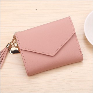 Ví nữ mini  ngắn  nhỏ gọn bỏ túi thời trang giá rẻ - KHÔNG KÈM MÓC - VMN001f