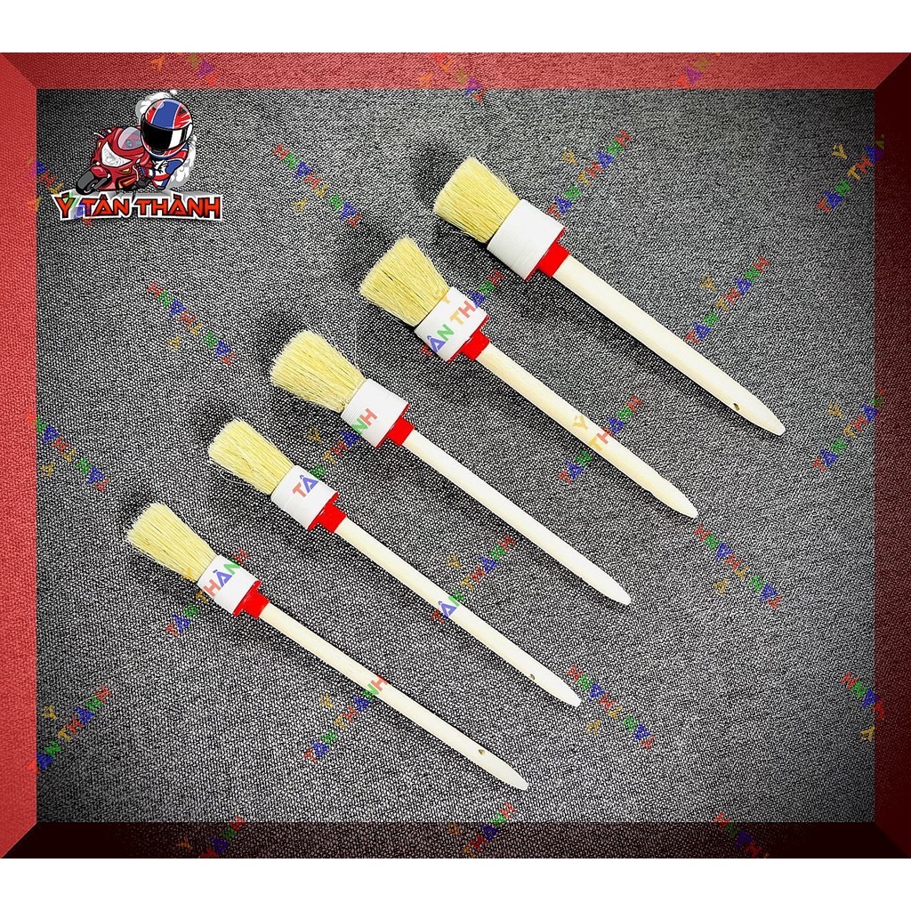 Bộ 5 Cọ Lông heo Rửa xe máy đa năng MS25 | Shopee Việt Nam