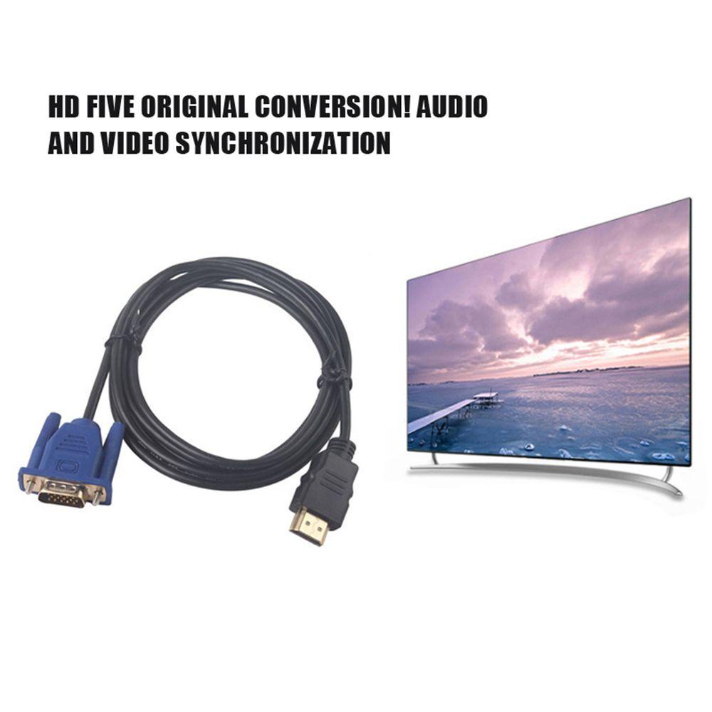 ORDOBOX 1.8M 6FT Bộ Chuyển Đổi Chất Lượng Cao Multime HDMI Sang VGA Cho HDTV PC Laptop