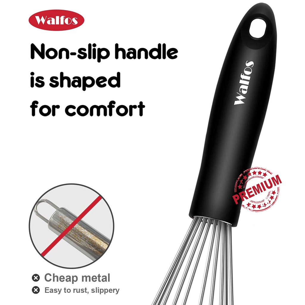 Ảnh Phới lồng đánh trứng WALFOS bằng thép không gỉ cấp thực phẩm 4