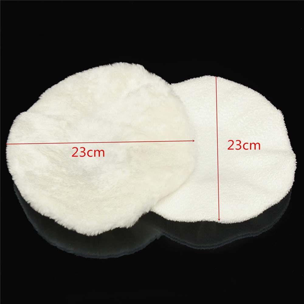 DELMER Woolen Fleece Pad Buffing Waxing Chăm sóc sơn ô tô đa năng cho 5 / 6 / 7 / 8 / 9 / 10 inch Phụ kiện đánh bóng tự động Đánh bóng vải Terry