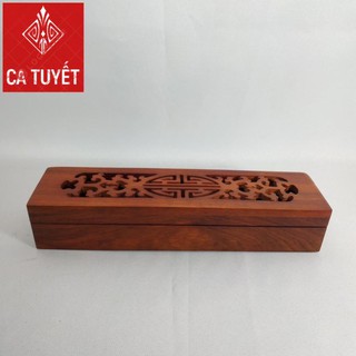 (RẺ NHẤT) HỘP ĐỰNG ĐŨA GỖ HƯƠNG TRẠM ĐỤC CỰC ĐẸP ( ẢNH THẬT 100%)