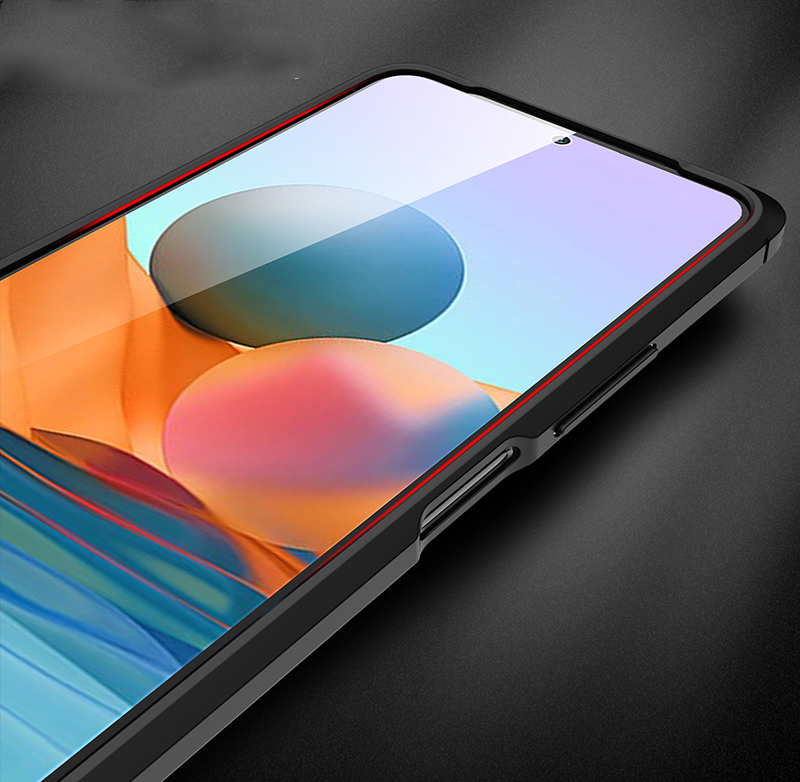 Dành Cho Xiaomi Redmi Note 10s Note 10 Pro Slim TPU Da Họa Tiết Bao Da Chống Trầy Xước Chống Sốc