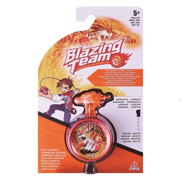 Auldey Yo-Yo Blazing Team Nivel 3 – Morphose 2 En 1 Auto-Retroceso Y Modo Mariposa
