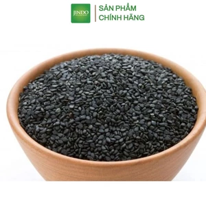 Hạt vừng đen khô thượng hạng JINDO 1kg tác dụng hỗ trợ bổ thận, bổ gan, bổ máu