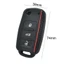 FANIELLAPOWELL Chìa Khóa Ô Tô Silicon Mềm Tự Động Cho VW Golf Polo