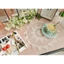 RA/Tấm lót ly cốc móc ren vintage tròn kiểu Âu decor phòng bếp trang trí xinh xắn thủ công