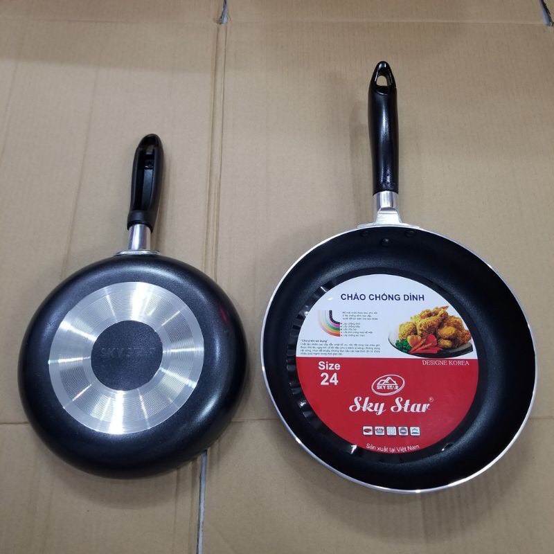 Chảo Sky Star chống dính an toàn cho sức khỏe - dụng cụ nhà bếp rẻ đẹp đủ size
