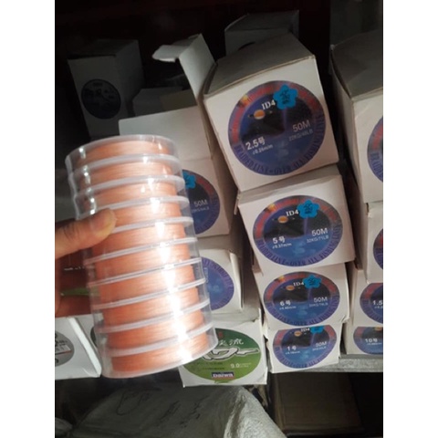 Dây Dù Câu Cá ID4 Dài 50 Mét - Đủ SIZE (buộc lăng xê) vip 679jasdja