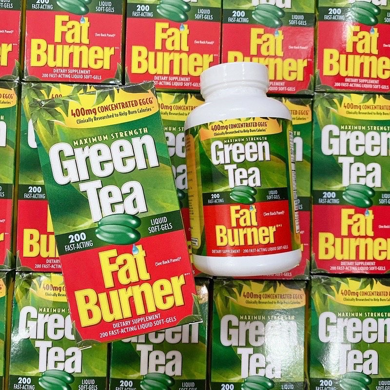 Viên uống giảm cân từ trà xanh Green Tea Fat Burner 200 viên Shopee