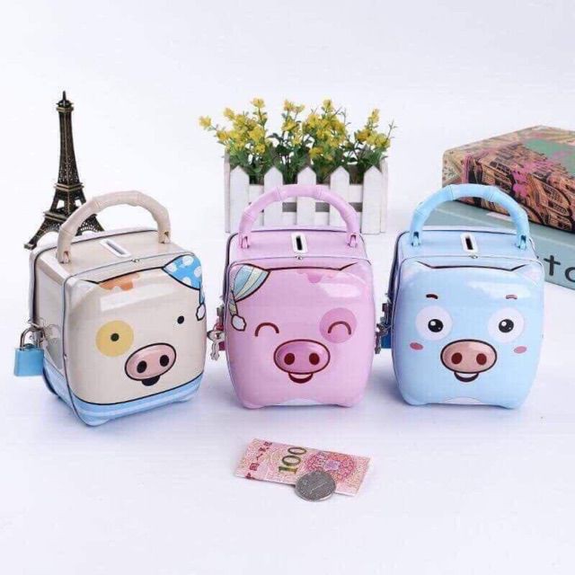Lợn tiết kiệm💚CAM KẾT CHUẨN💚Ống heo tiết kiệm siêu dễ thương cho bé