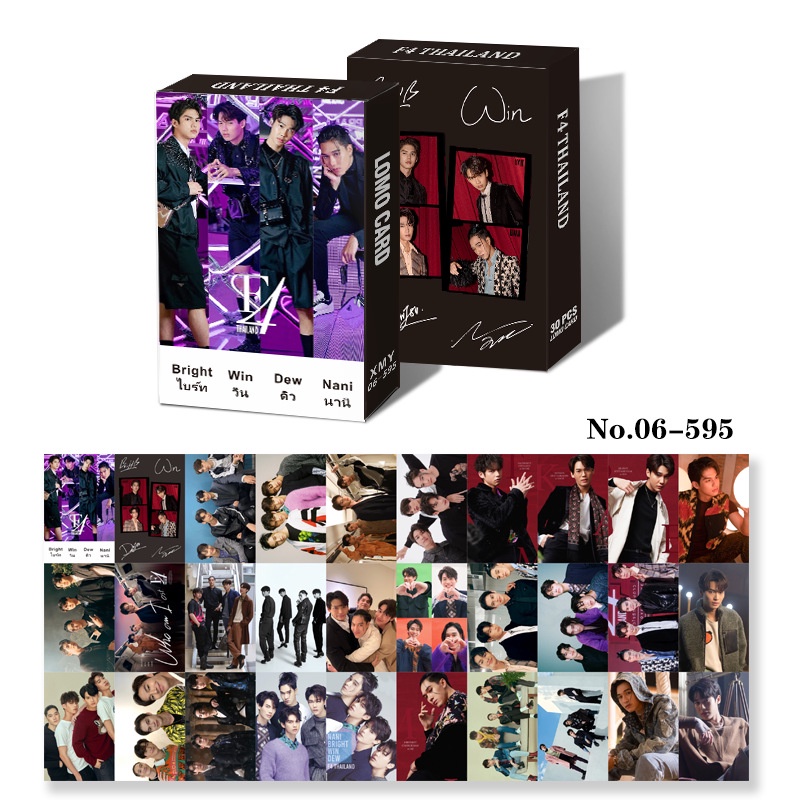 Thailand Boys F4 DEW BRIGHTWIN YINWAR OFFGUN MewGulf INTO1 GOT7