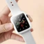 Kẹo Mềm Silicon Cho Apple Watch 7 SE 6 5 4 3 2 1 Vỏ Bảo Vệ Cho iWatch Series 38MM 40MM 41MM 42MM 44MM 45MM Ốp Lưng Đồng Hồ