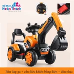 Xe cẩu điện trẻ em cỡ lớn, có thể di chuyển tiến lùi, điều chỉnh cần múc  phù hợp cho bé 2-6 tuổi — ảnh 6