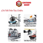 Bộ Xếp Hình Lego Tàu Chiến 1125 Chi Tiết , Mô Hình Lego Lắp Ráp Dành Cho Bé Giúp Phát Triển Tư Duy Từ Nhỏ GINTARO SHOP — ảnh 3