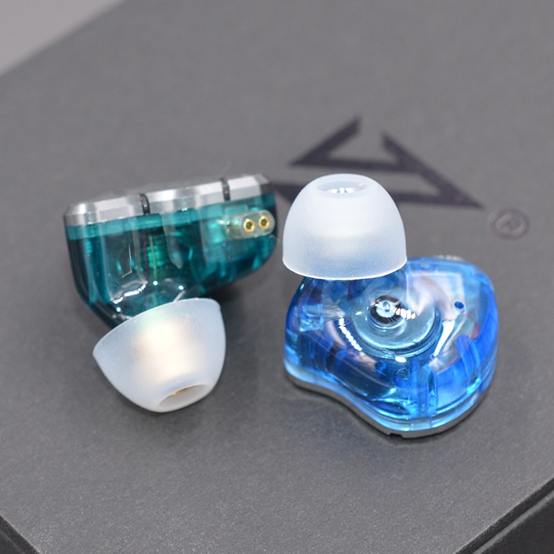 Set 3 Cặp Đệm Tai Nghe Silicon Trong Suốt Cách Âm Cho Tai Nghe Nhét Tai KZ 6