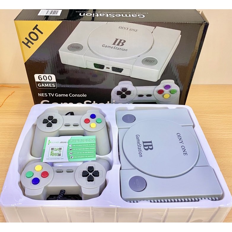 Máy chơi game 2 người chơi only one- HD GAME 620 game, kết nối TV, đồ họa  3D phiên bản SNES Mini SFC Retro Game cầm tay 4 nút cao cấp- BẢO