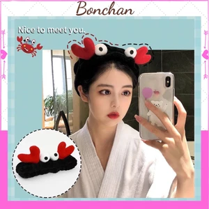 Băng đô skincare , băng đô nam nữ , Băng đô cho bé họa tiết con cua cá tính