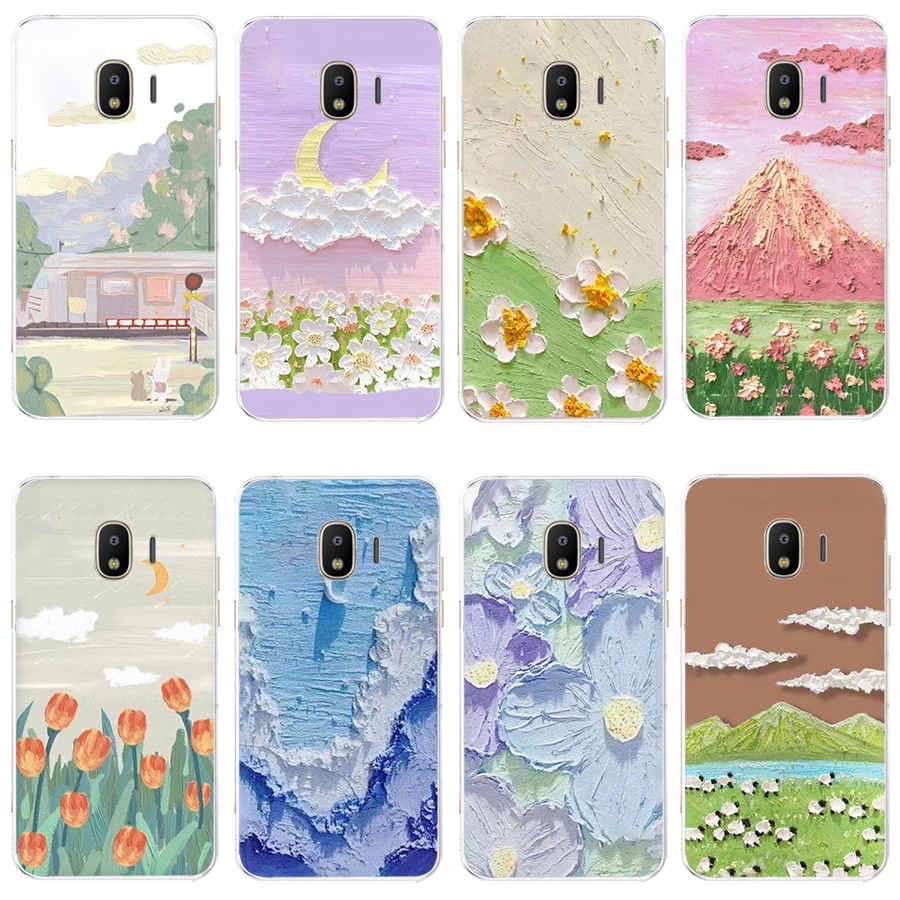 Ốp Điện Thoại TPU Dẻo In Họa Tiết Độc Đáo Thời Trang Cho Samsung Galaxy grand 2 J2 core 2018 J2 pro J2 Prime